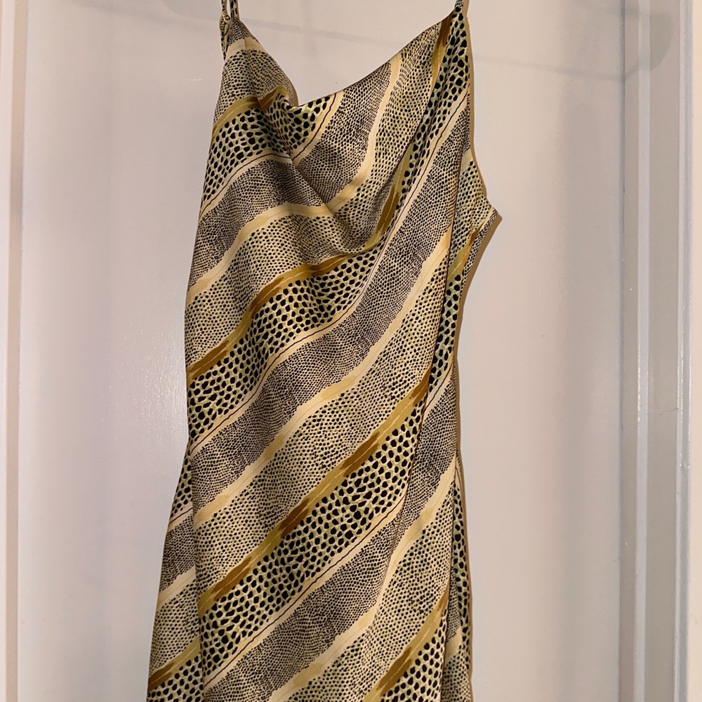 Urban Outfitters Mallory Cowl Neck Slip Dress